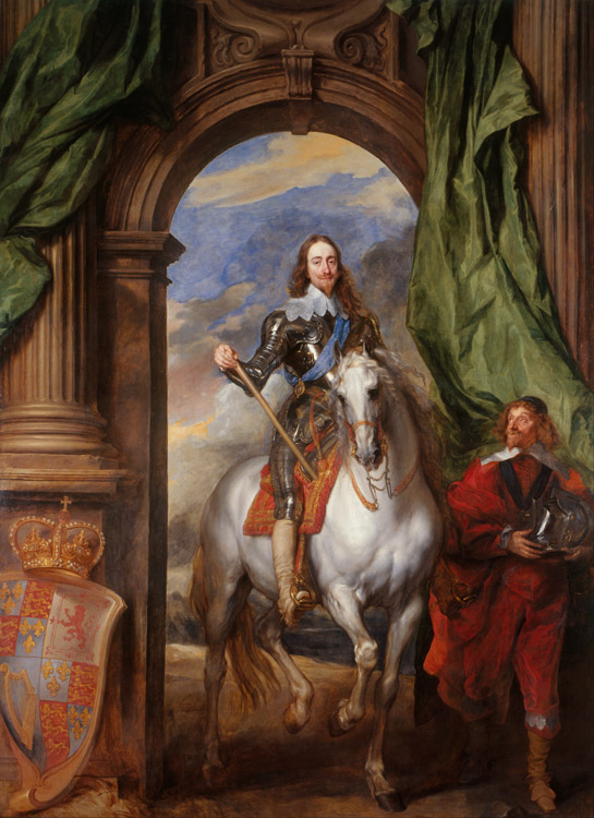 Dyck, Anthony van Charles Iwith Monsieur de St Antoine (mk25)